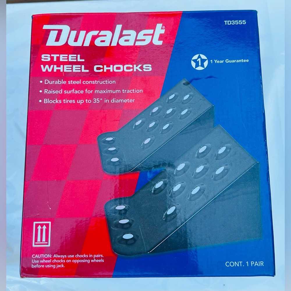 Duralast Steel Wheel Chocks